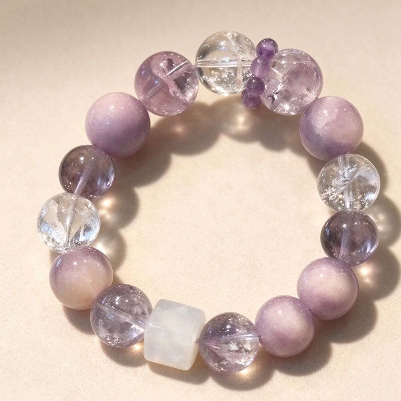 > Beautiful Water element crystals like Aquamarine & Moonstone. Inspire inner wisdom, spiritual awareness and emotional balance.