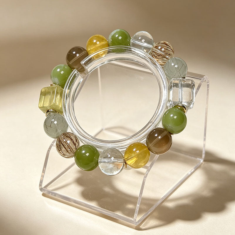 Luxury Natural Crystal Bracelet – Beauty with Meaning